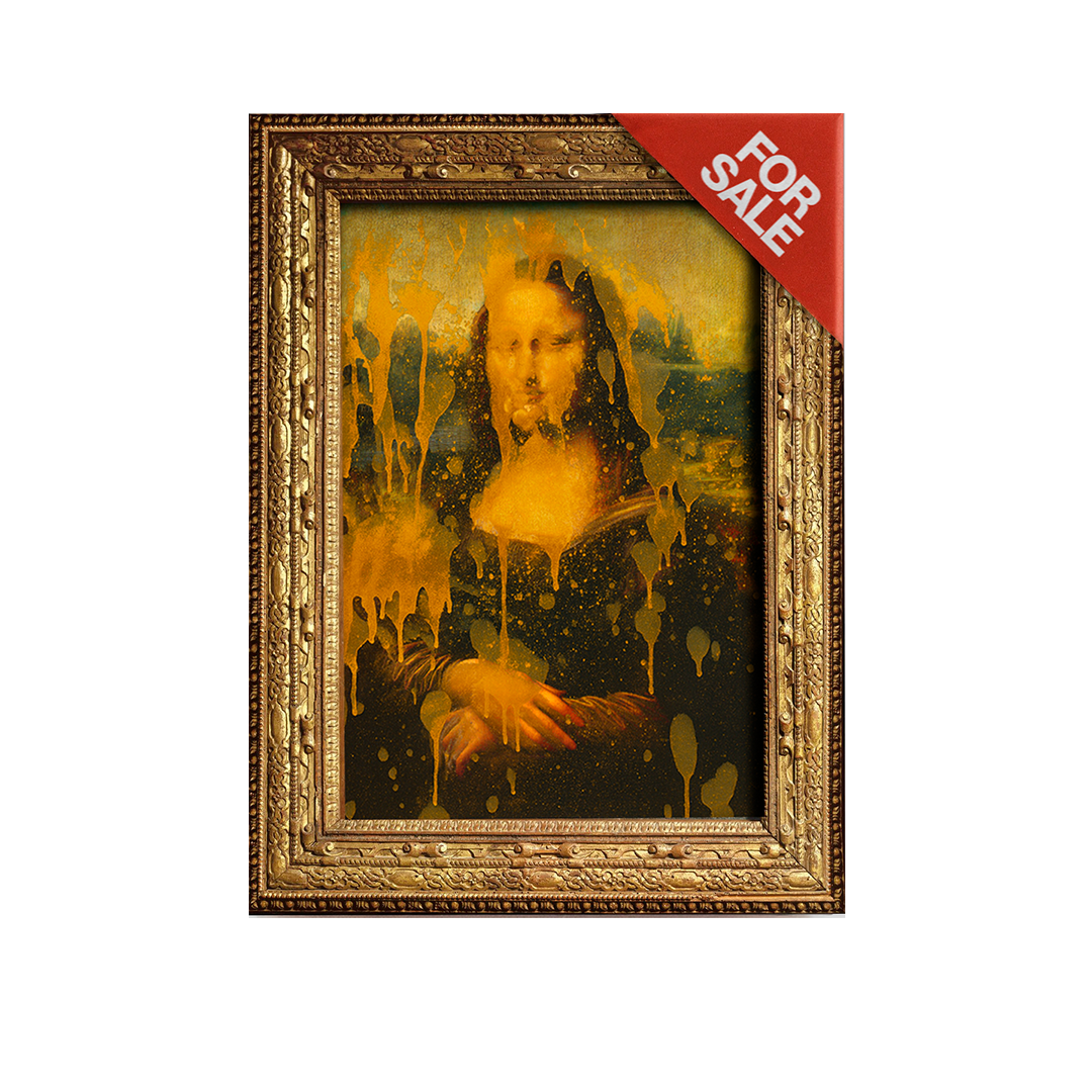 Pumpkin soup on Leonardo da Vinci's La Gioconda